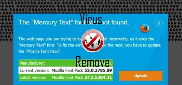 the mercury text font was not found